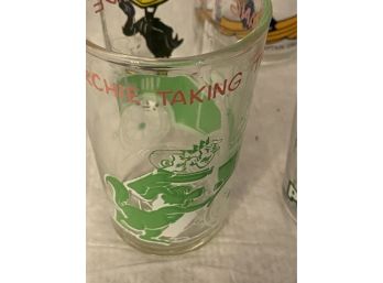 Four Fun Collectible Glasses