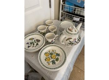 Portmerion Botanic Garden - Luncheon Plates, Teapot And More