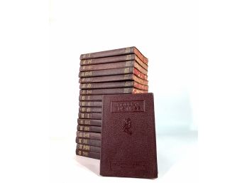 1937 - Leather Bound Softcover Modern Business - A Series Of Texts - Alexander Hamilton Institute - Set Of 17