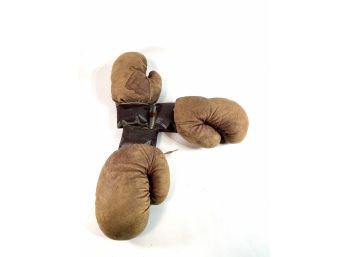 (3) Vintage - OK Mfg Co. Leather Boxing Gloves