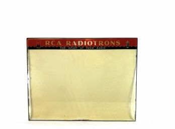 RCA Glass 'Radiotrons' Advertising