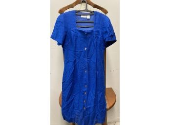 Liz Claiborne Desses Size 10 100 Percent Linen