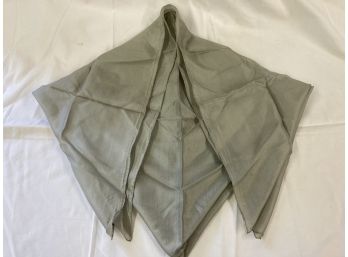 Glentex All Silk Grey Scarf