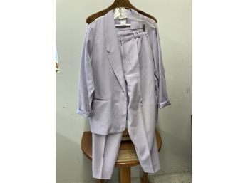 Lavender Pant Suit By Jacquline Smith Petite Size 10