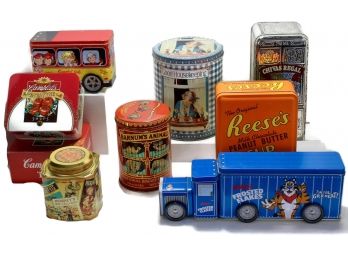 Collectible Tins (Reeses, Campbells, Barnum & Bailey...)