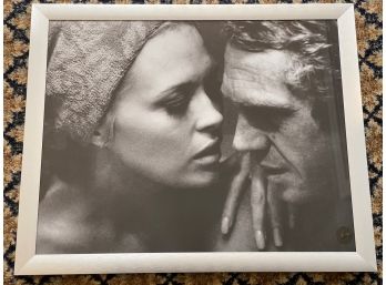 Fay Dunaway & Steve McQueen Photo Print