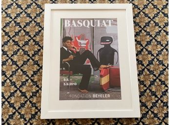 Basquiat Surrounded By His Art Photo Print