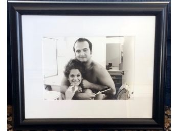 Gilda Radner & John Belushi Black And White Photo Print