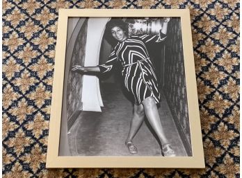 Aretha Franklin B&W Photo Print