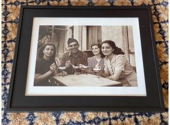 WWII Photo Print Of Soldier With Friends