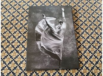 Contemporary Dancer Photo Print On Board