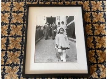 Caroline Kennedy Photo Print Framed