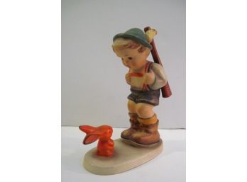 Vintage Hummel Figurine # 6/0 Sensitive Hunter  Trademark 3