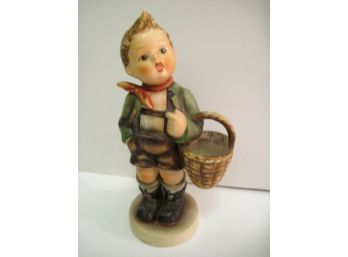 Vintage Hummel Figurine # 51/0 Village Boy Trademark 3