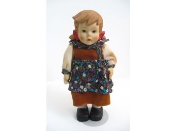 Vintage M.I Hummel Goebel 10' Porcelain Gretel Doll By Oumlet