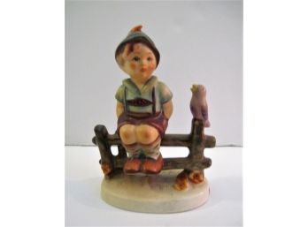 Vintage Hummel Figurine # 111 3/0 Wayside Harmony Trademark 3