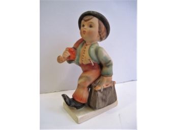 Vintage Hummel Figurine # 11/0 Merry Wanderer  Trademark 3