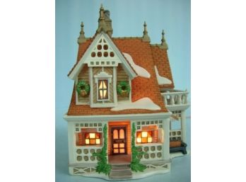 Department 56 Lot Of 4  Bobwhite Cottage Fresh Paint