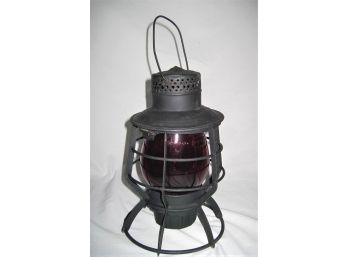 Rare Antique Dressel Police Department Railroad Lantern