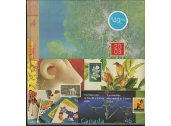 Canada 2003 Annual / The Collection Of Canada's Stamps  New Sealed