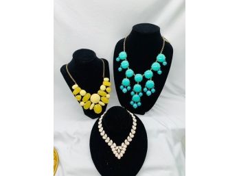 Trio Of Fashion Necklaces