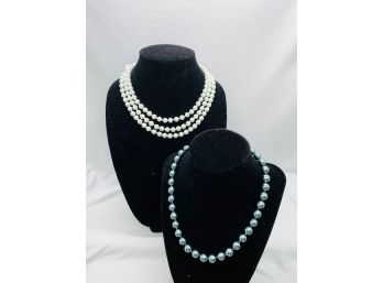 High Quality Faux Pearl Duo