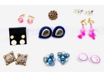 Collection Of Vintage Earrings