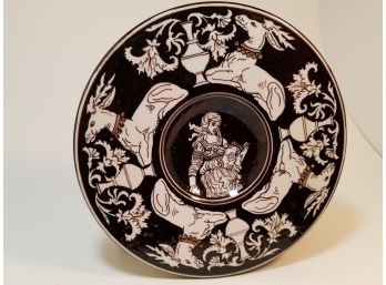 Hand Painted Italian Plate