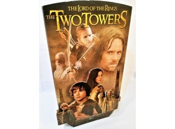 The Lord Of The Rings / The Two Towers Hanging Advertisement Sign