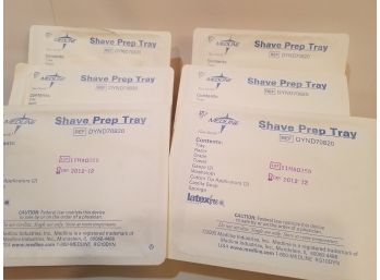 Medline Shave Prep Trays