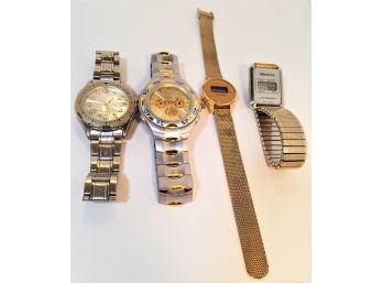 Wrist Watch Lot (In Need Of Repair)