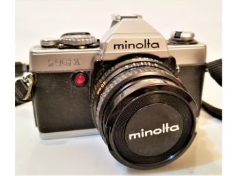 Vintage 35mm Minolta XG-1 With 45mm Lens