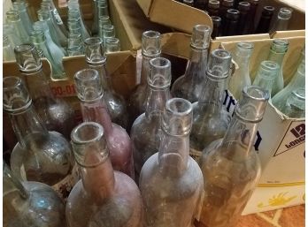 Vintage Glass Bottles