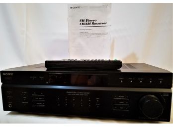 Sony FM Stereo / FM-AM Receiver Model No. STR-DE197