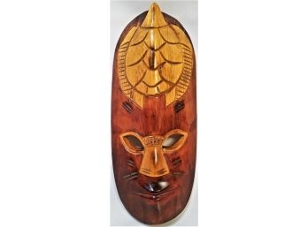 Indigenous Hand Carved Wooden Mask