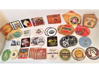 Collectible Vintage Cardboard Beverage Coasters