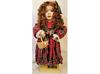 Allison The Animated Porcelain Christmas Doll