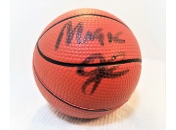 Magic Johnson Autographed Mini ESPN Basketball