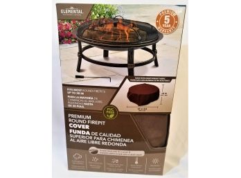 Elemental Outdoor Covers Premium Round Firepit Cover Item# 698429