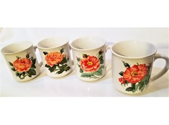 Woolworth Stoneware Coffee Mug Set