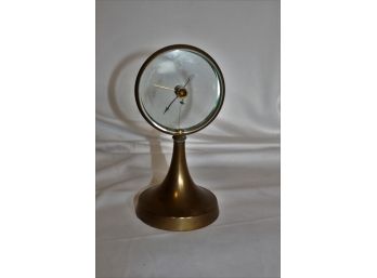 C.p. Goerz Brass And Glass Desktop Barometer