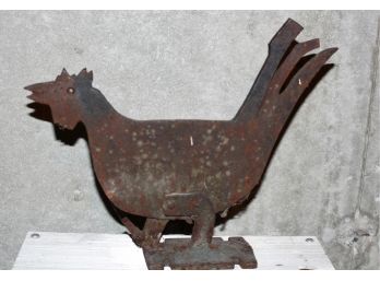 Iron Rooster Boot Scraper