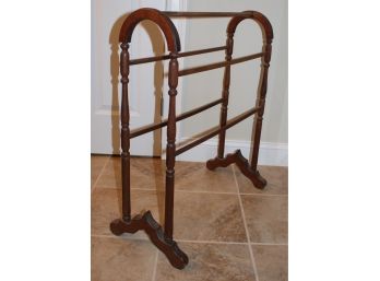 (19th C) Wooden Towel Rack