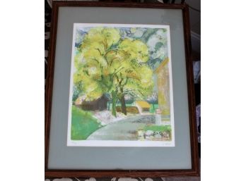 Paul Collomb (b. 1921) Collector's Guild LTD Lithograph In Color