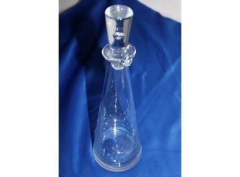 Artisan Crafted Controlled Drop Glass Decanter