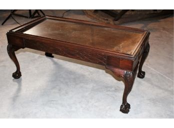 Chippendale Style Mahogany Coffee Table