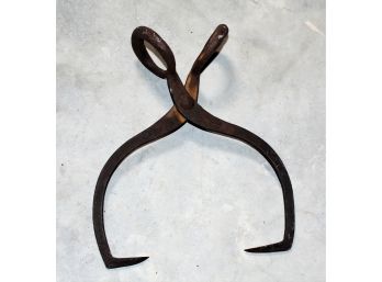 Cast Iron Ice Tongs