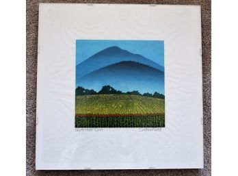 Sabra Field (B. 1935) Original Color Woodblock Print