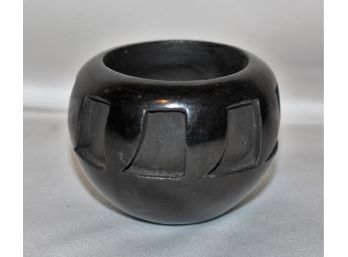 Pauline Salazar Santa Clara New Mexico Pueblo Ceramic Bowl