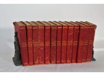 (13 Vol) Complete Works Of William Shakespeare With Steel Engravings